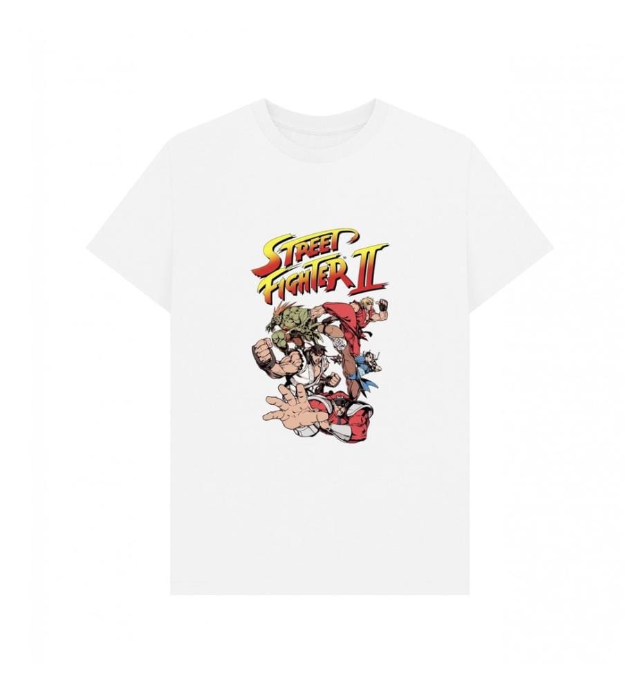 Street Fighter 2 - T-shirt motif/style Groupe - Adulte