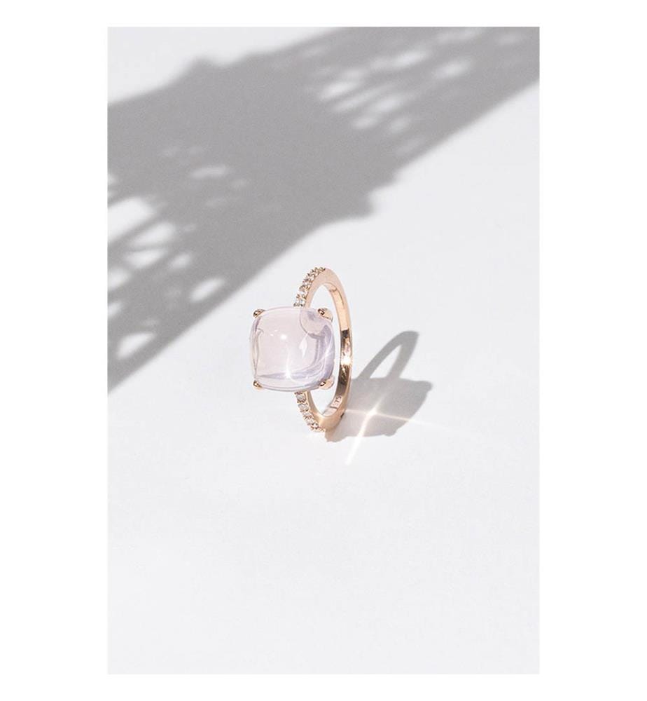 Bague Rose Dragée - Or Rose 375/1000