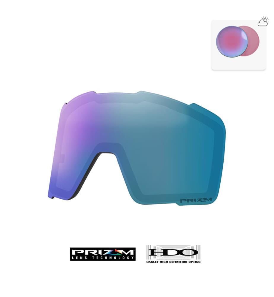 Lunettes de ski Line Miner Pro M - Prizm Snow Torch Iridium & Bracelet noir mat