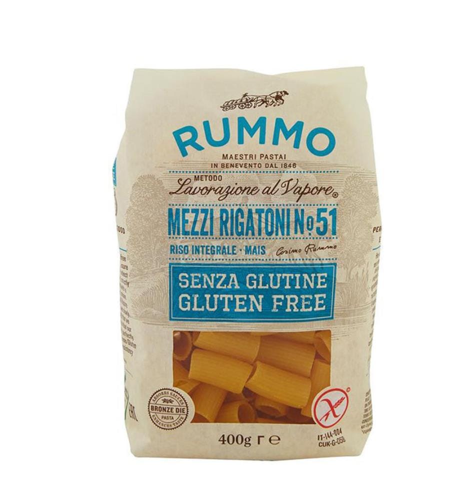 6x Mezzi Rigatoni No.51Sans gluten - 400 g