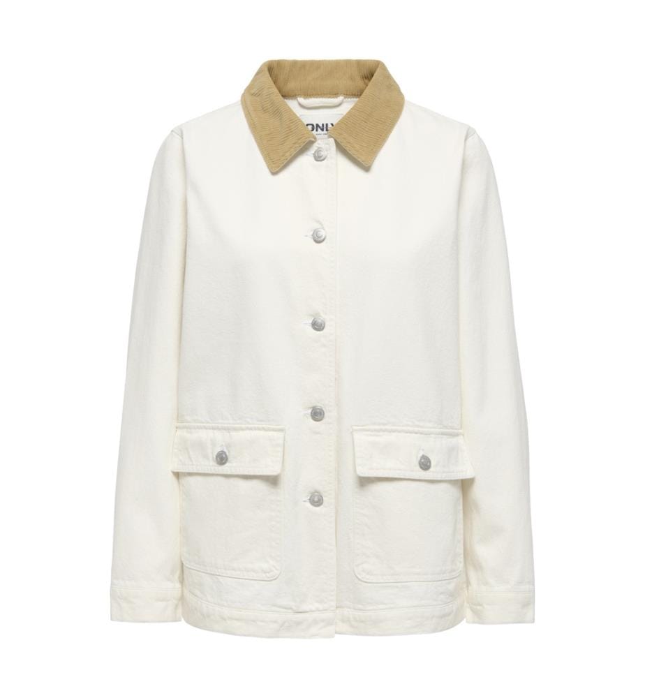 Veste en jean - Écru