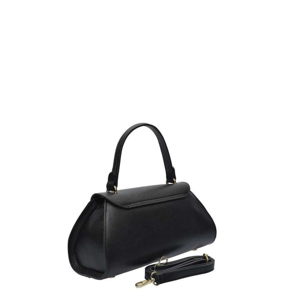 Grand cabas en cuir - Noir