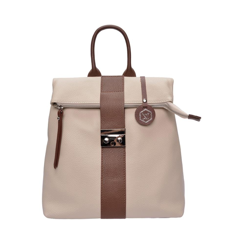 Sac à dos - Beige Marron
