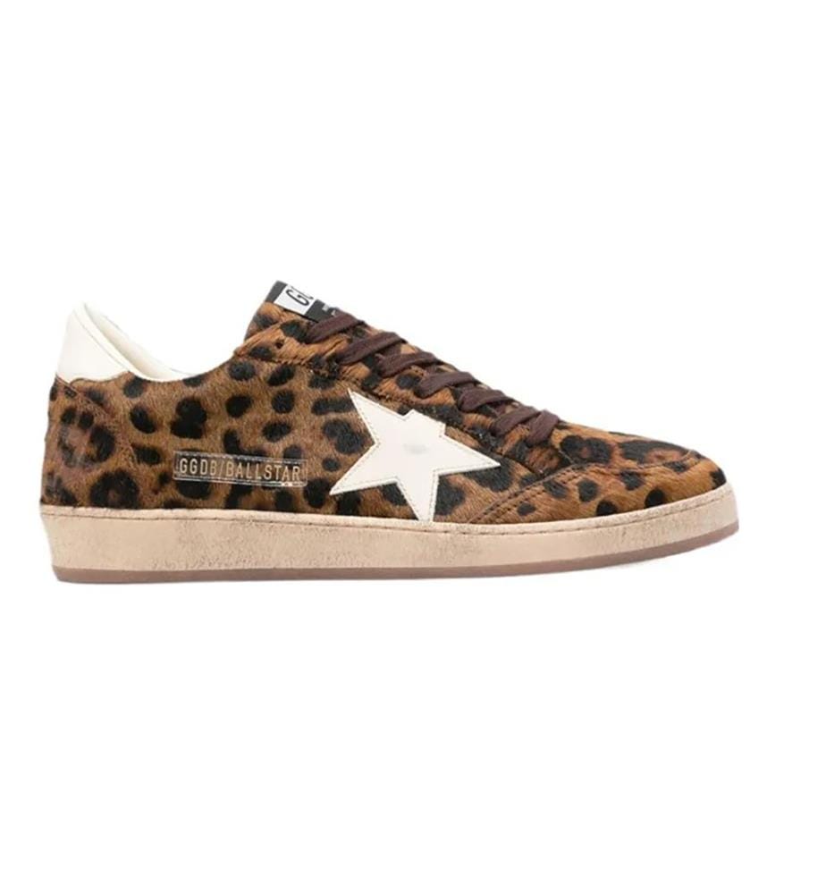 Baskets Ball Star - Marron, crème