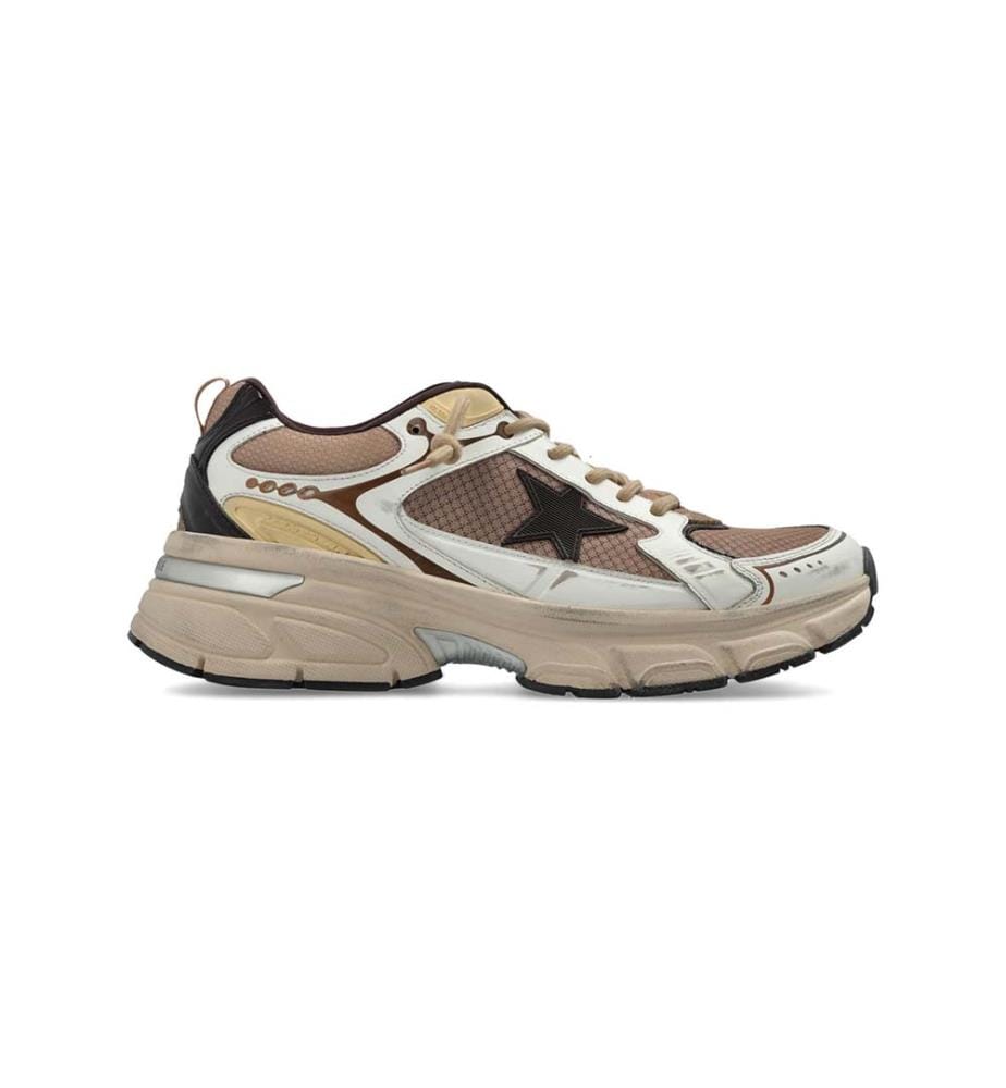 Baskets Lightstar - Blanc, beige, marron