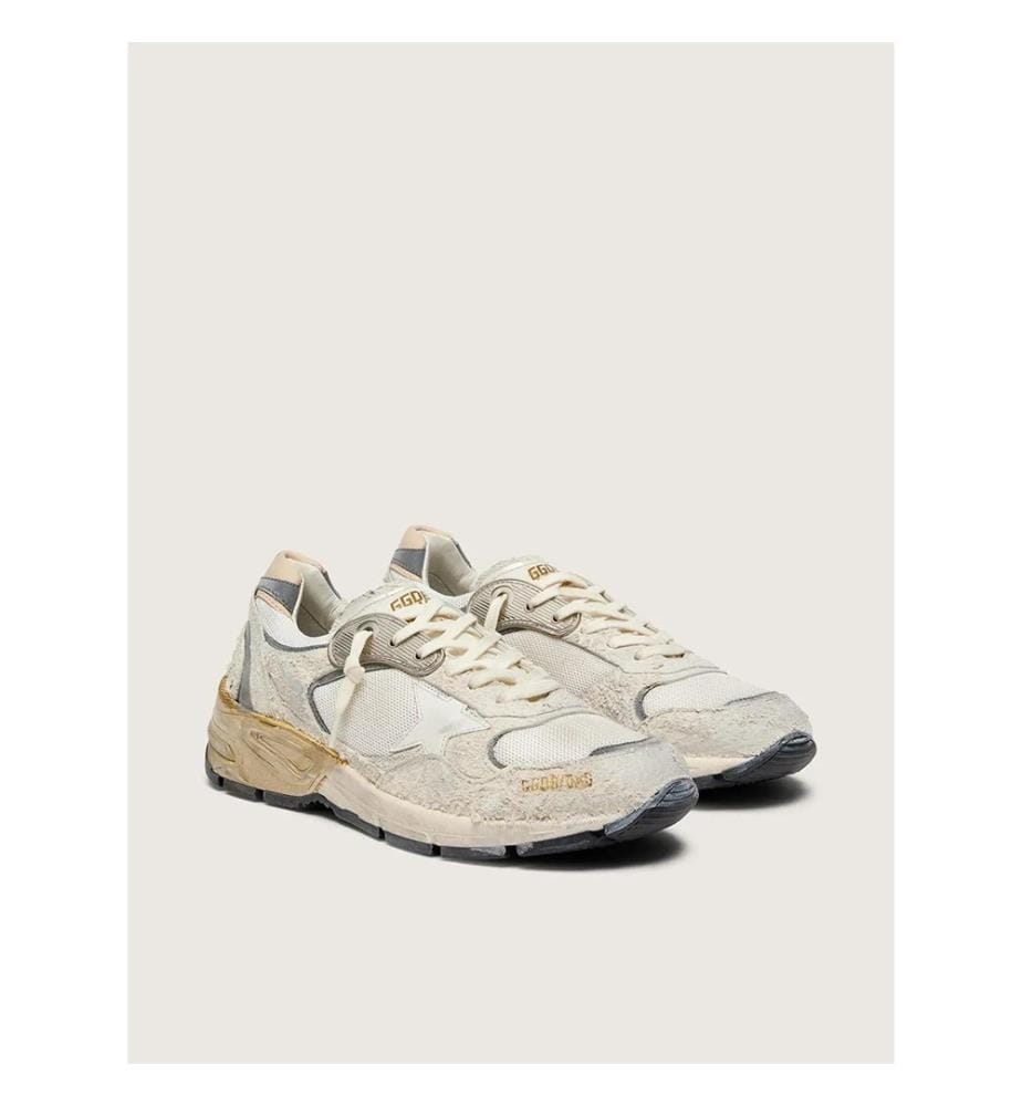 Baskets Dad-Star femme - Blanc, argent