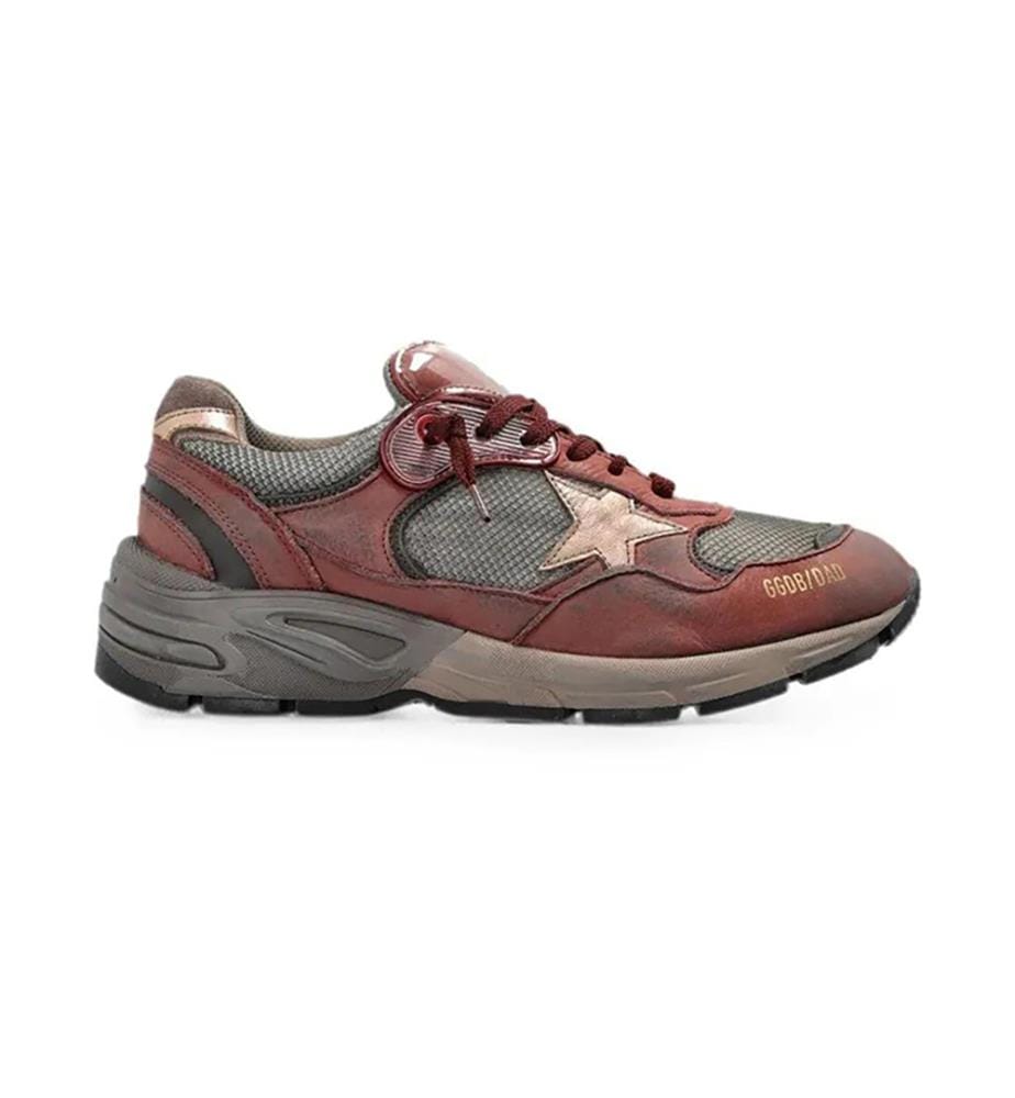 Baskets Dad-Star femme - Marron, gris, cuivre
