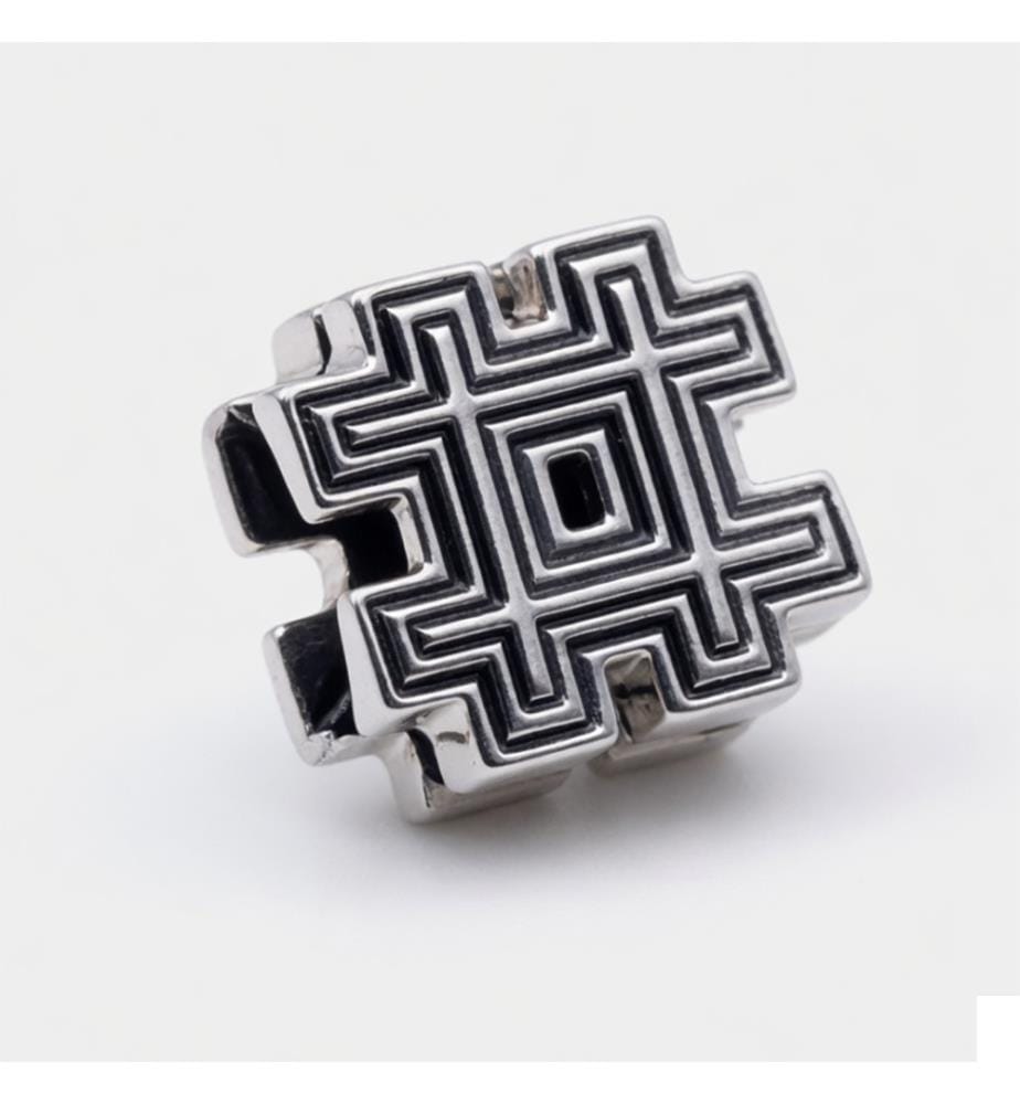 Charm Symbole Hashtag - Argenté