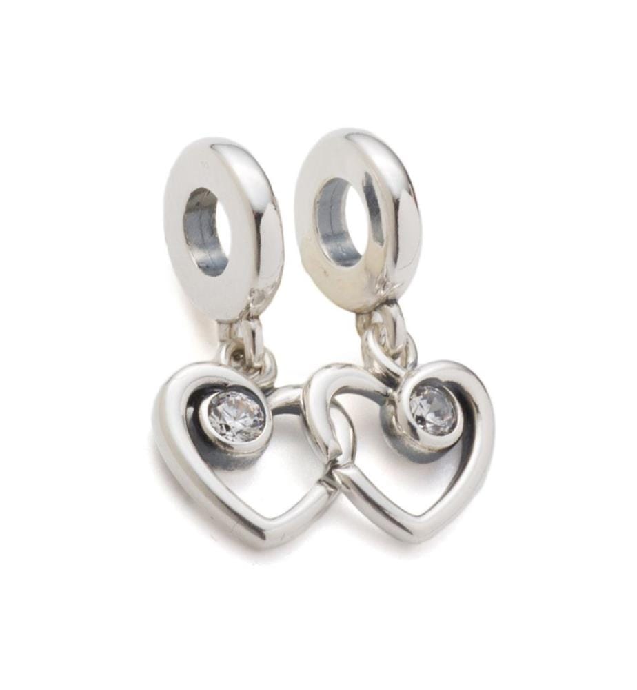Charm pendant séparable Forever & Always - Argent