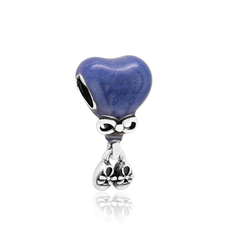 Charm Révélation du Sexe Garçon Changeant de Couleur - Argent 925/1000e
