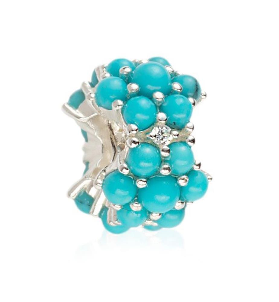Bealory Pandora Argent Circonite et Dinde - Argent