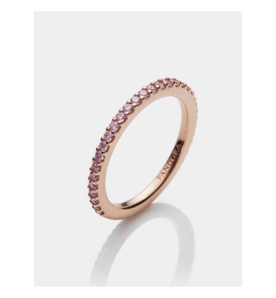 Pandora Rose Pyramid Studs Ring - Rose Gold