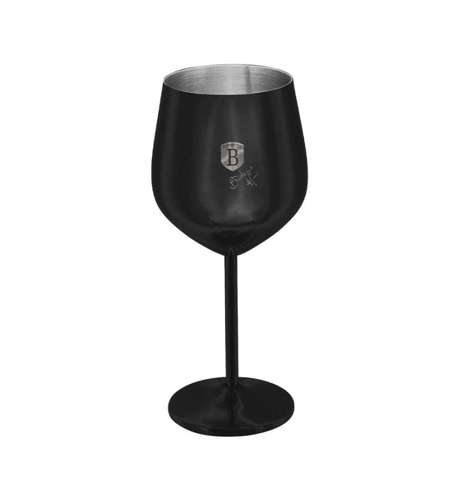 Verres à Vin Lot de 2, Matte Black Collection