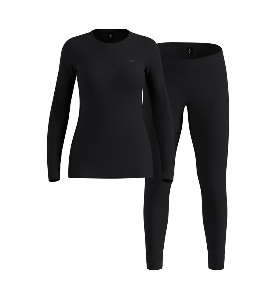 Ensemble de Sous-Vêtements Thermiques Merino - Noir
