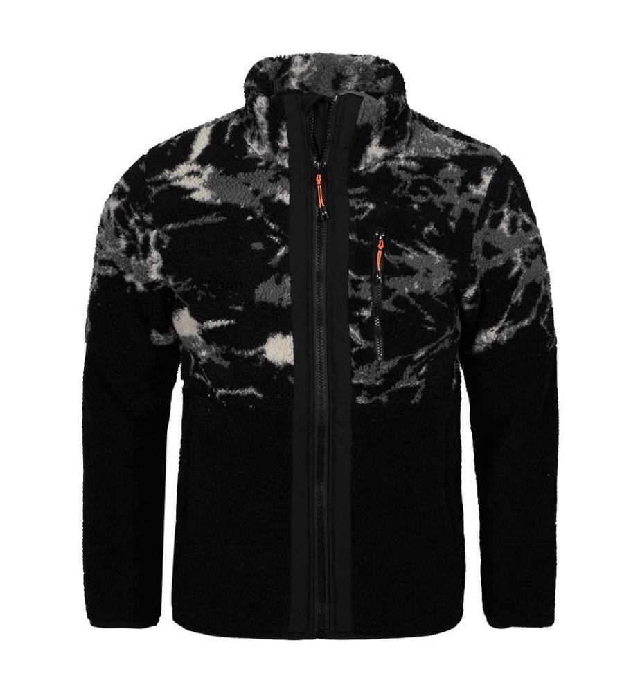 Blouson Polaire Cefran - Noir et Gris