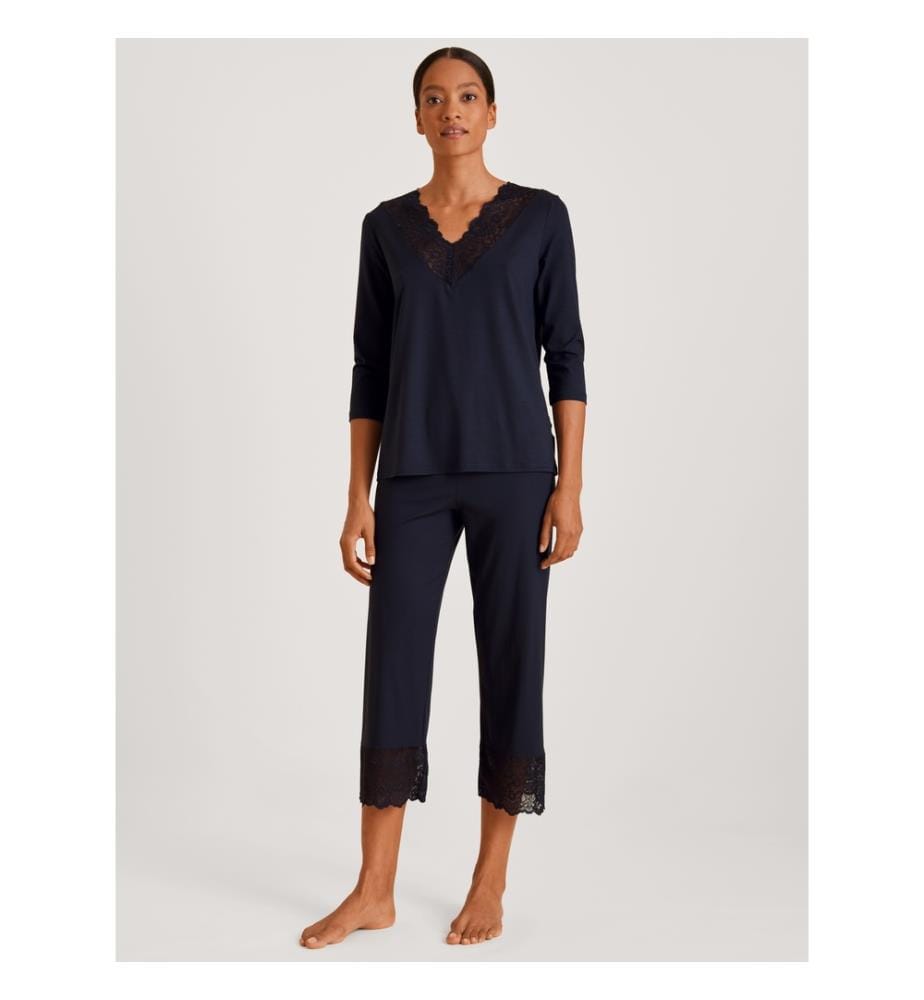 Pyjama 7/8 - Dark Lapis Blue