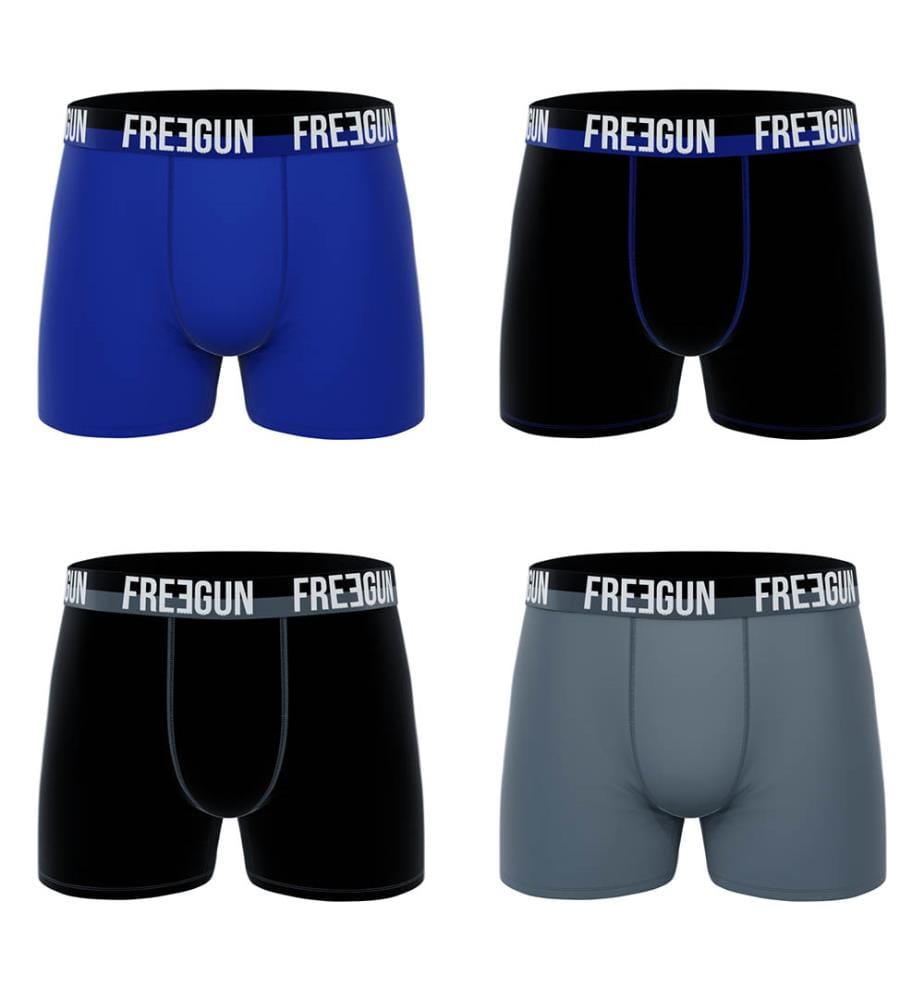 Lot de 4 Boxers Coton Multicolore