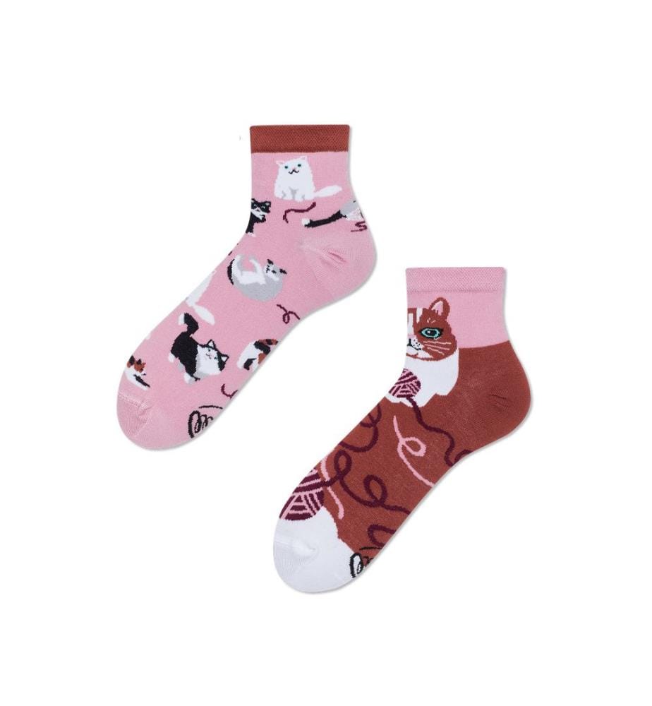 Chaussettes Playful Cat Quarter