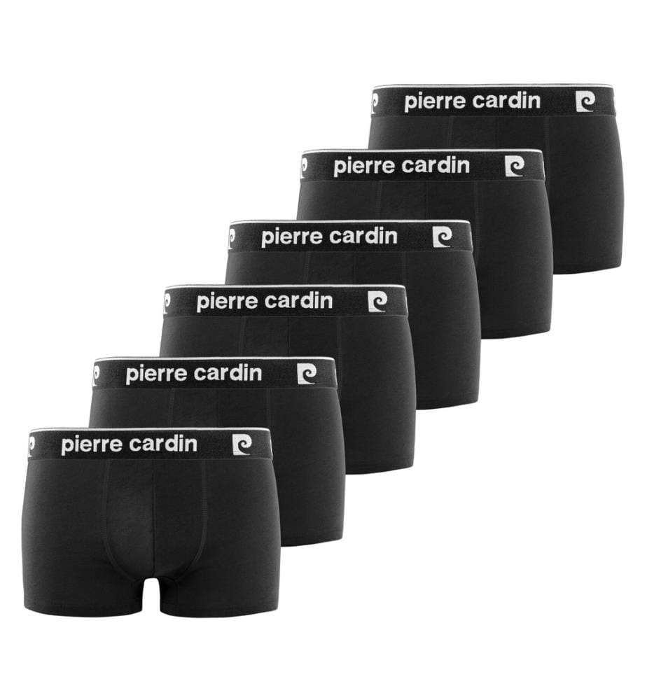 Lot de 6 Boxers - Noir/Blanc
