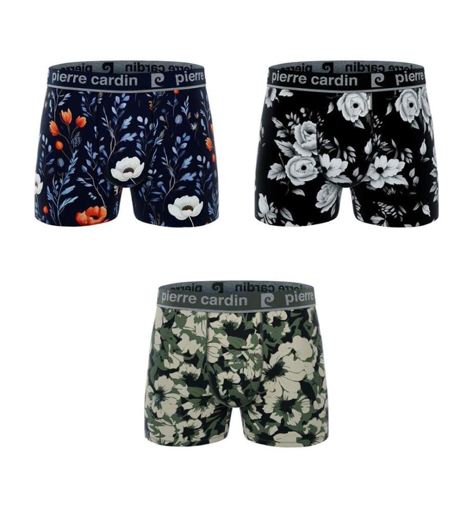 Lot de 3 Boxers Flowers