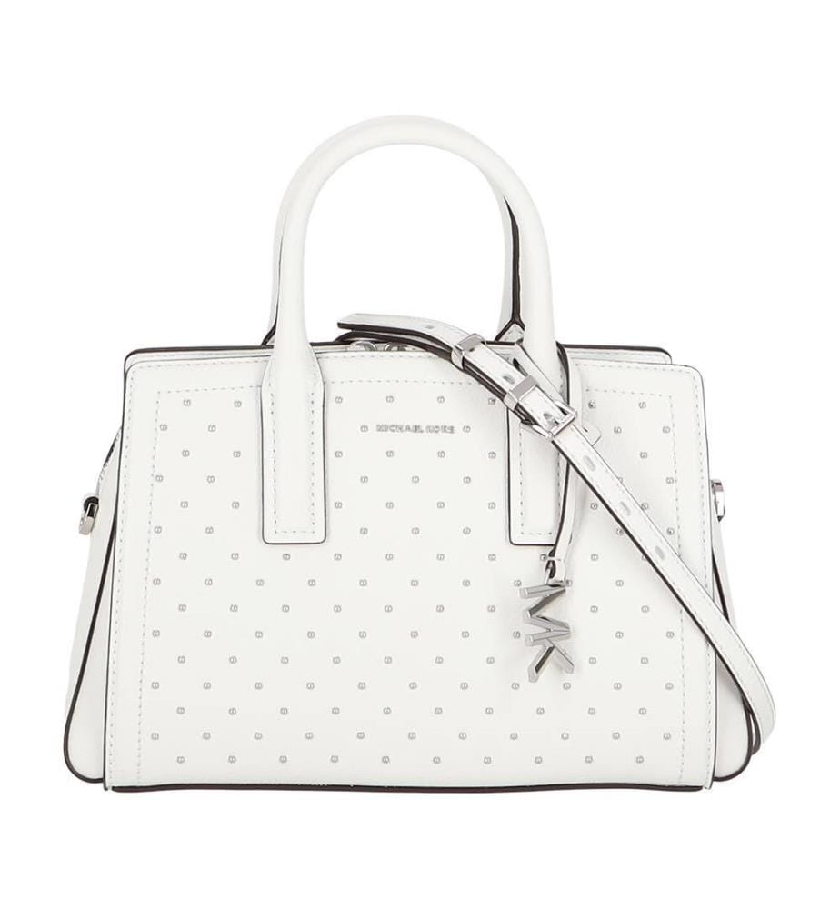Sac à Main en Cuir Laila Small - Blanc