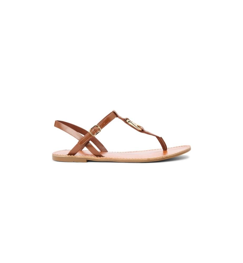 Sandales en Cuir - Brun Clair