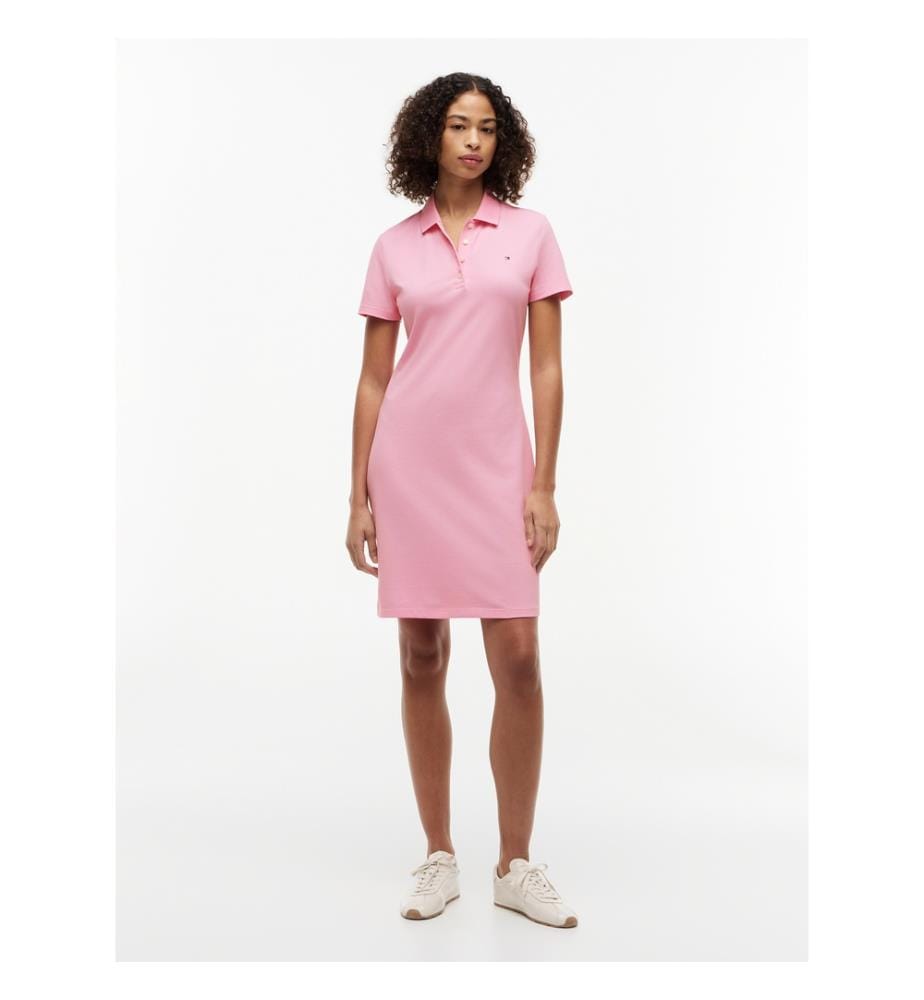 Robe Polo Slim 1985 - Rose