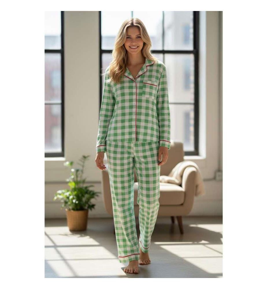 Pyjama - Vert et Blan