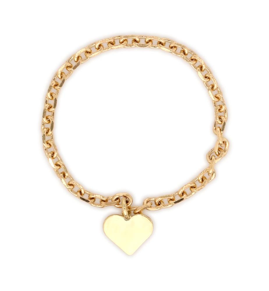 Bague Chaine Zara - Or Jaune 375/1000