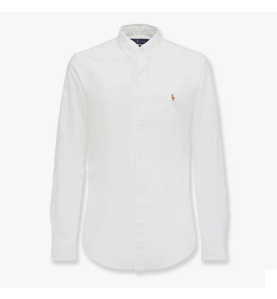 Chemise Manches Longues en Coton - Blanc