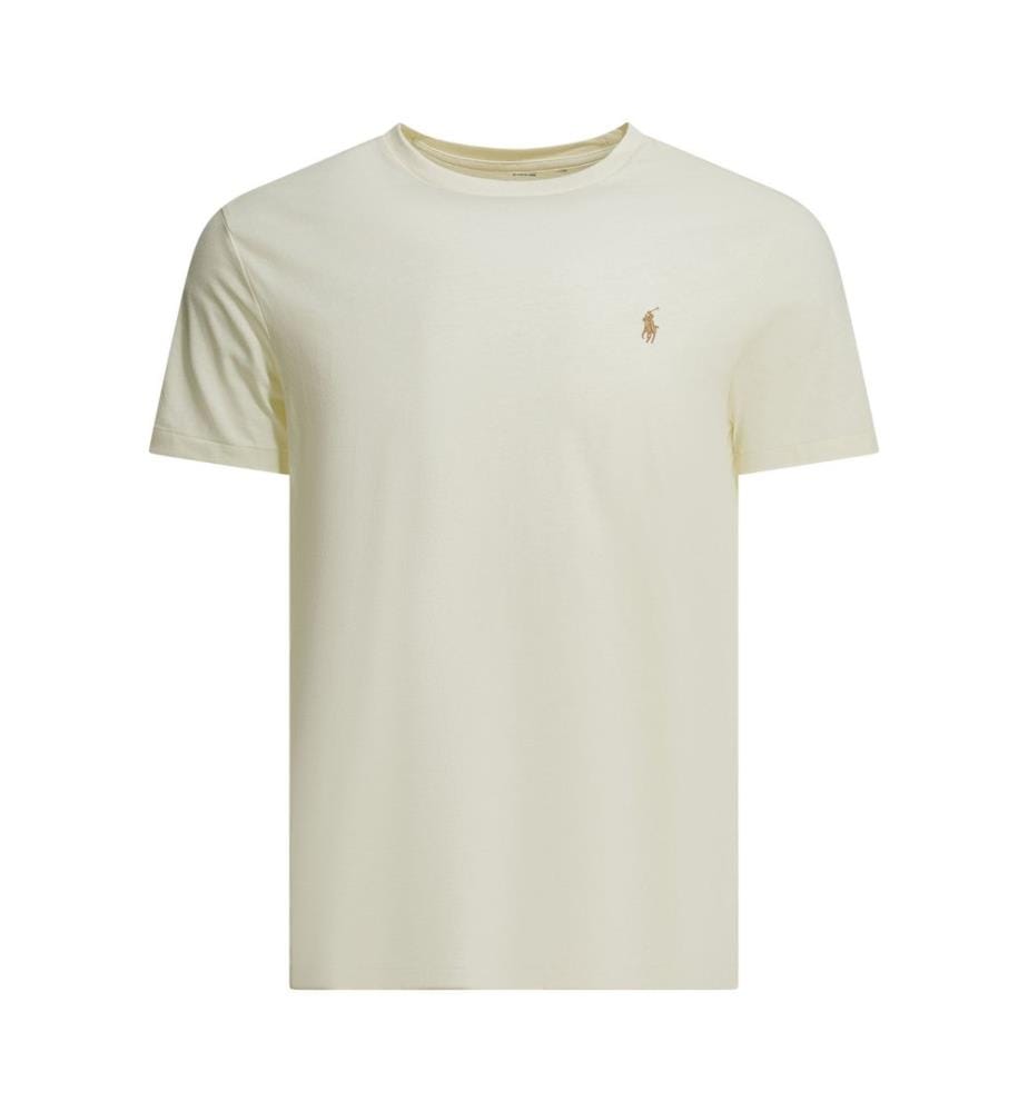 T-shirt col rond avec logo - Blanc