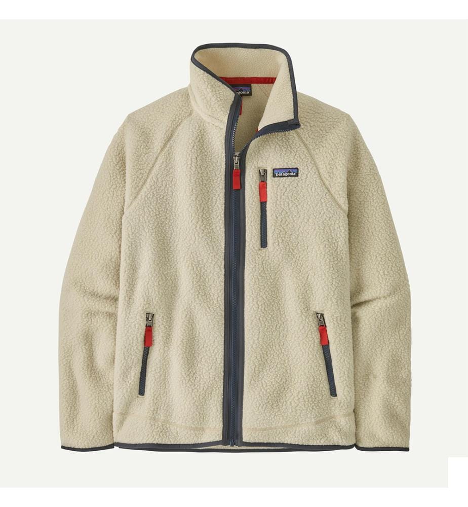 Men's Retro Pile Fleece Jacket - Pelican