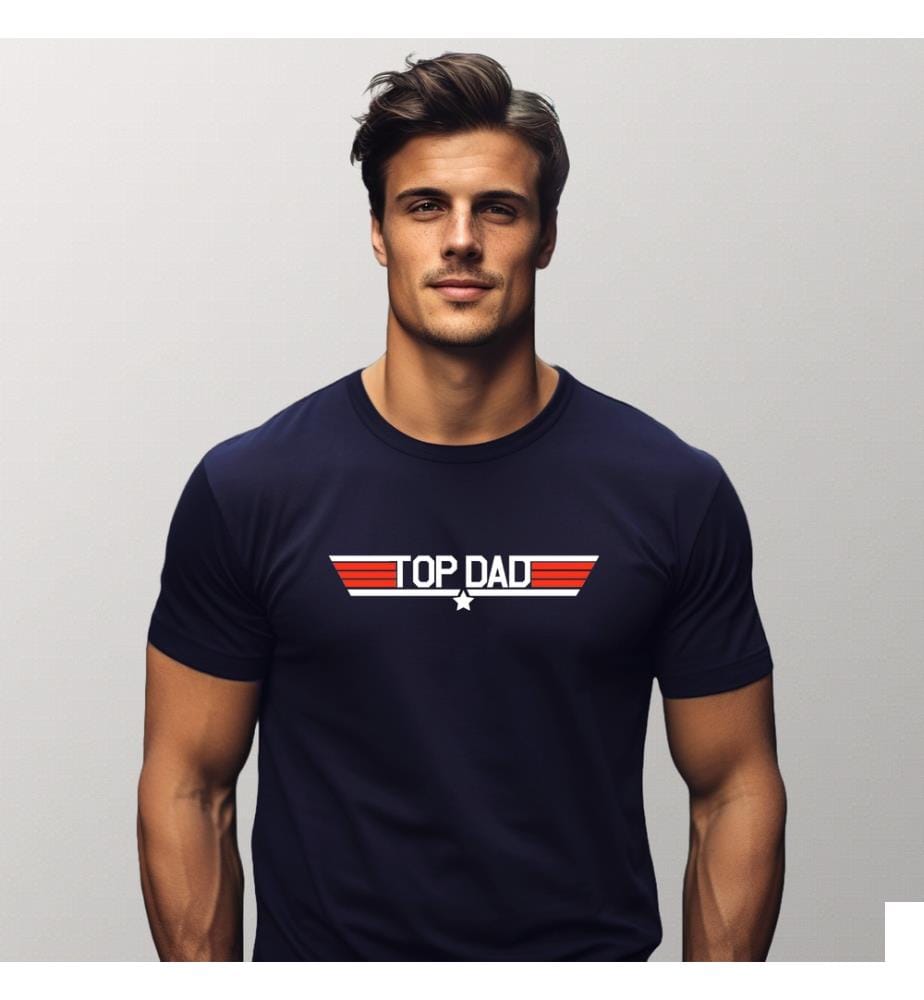 T-Shirt Top Dad - Navy