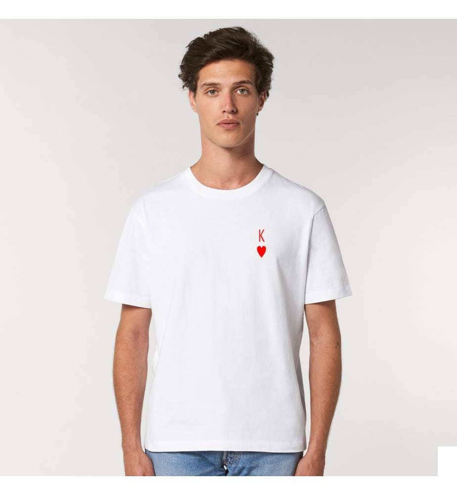 T-Shirt King - Blanc