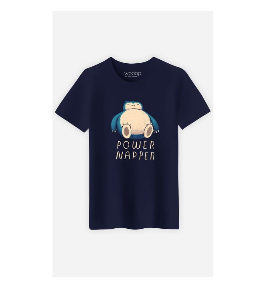 T-Shirt Power Napper - Navy