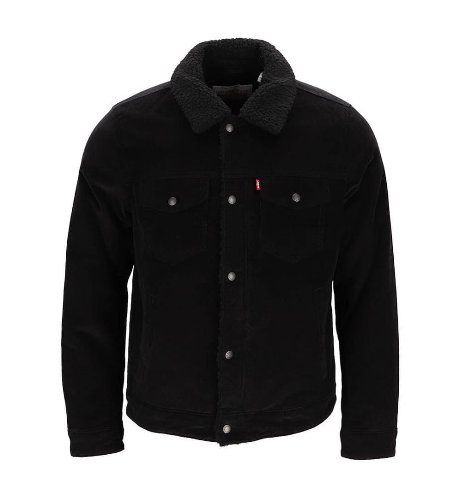 Veste en velours côtelé - Noir