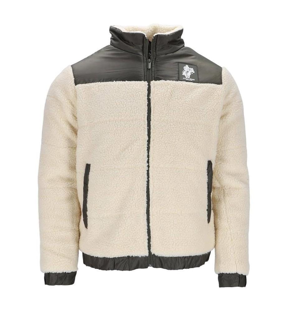 Veste Neven - Kaki et Blanc