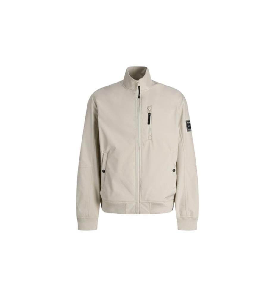 Veste Bomber Parker Softshell - Moonbeam