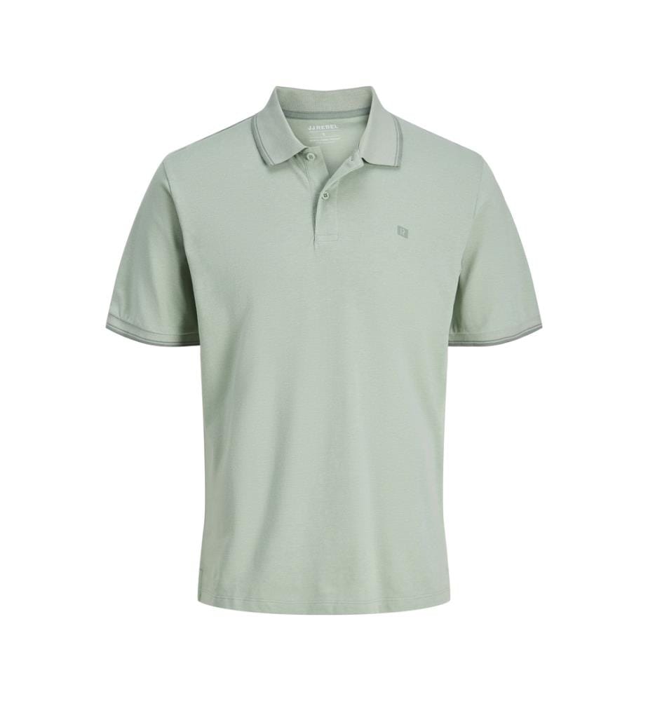 Polo-Shirt - Aqua Gray