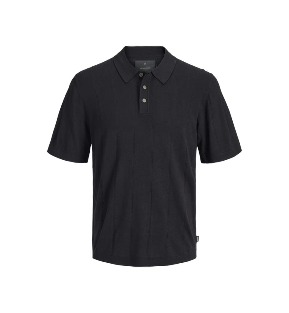 Polo en maille - Noir