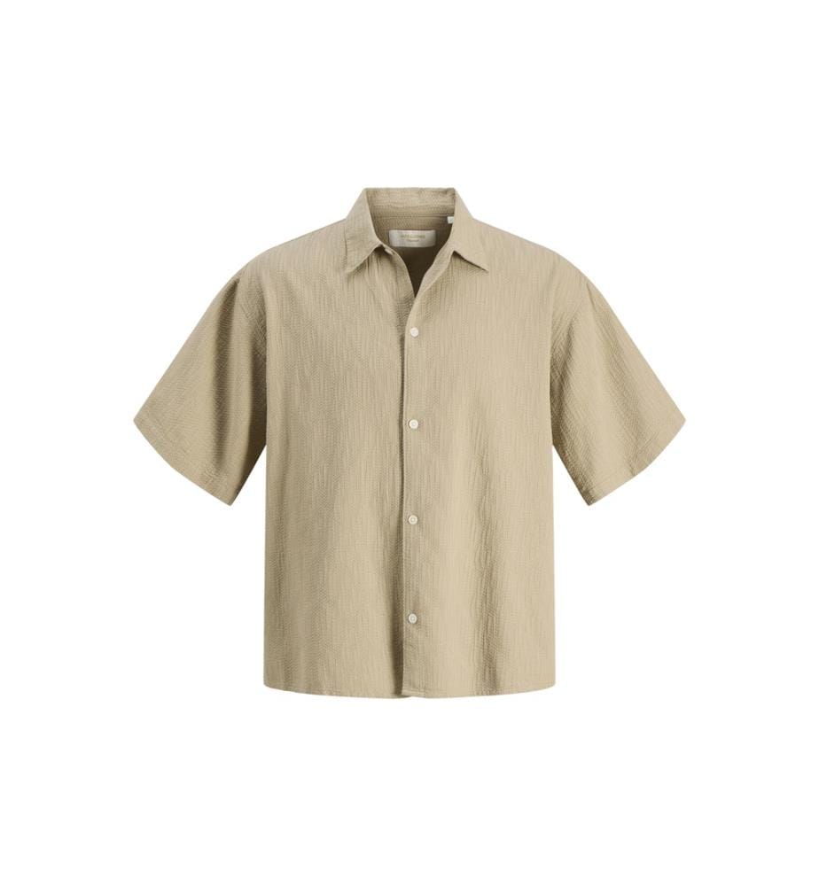 Chemise Jormontauk Relaxed Fit - Brun Claire