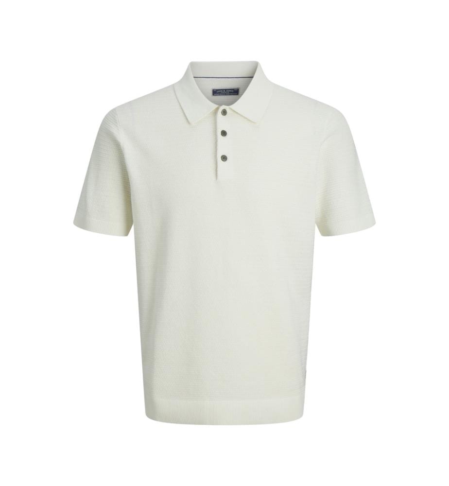 Polo en maille - Cloud Dancer