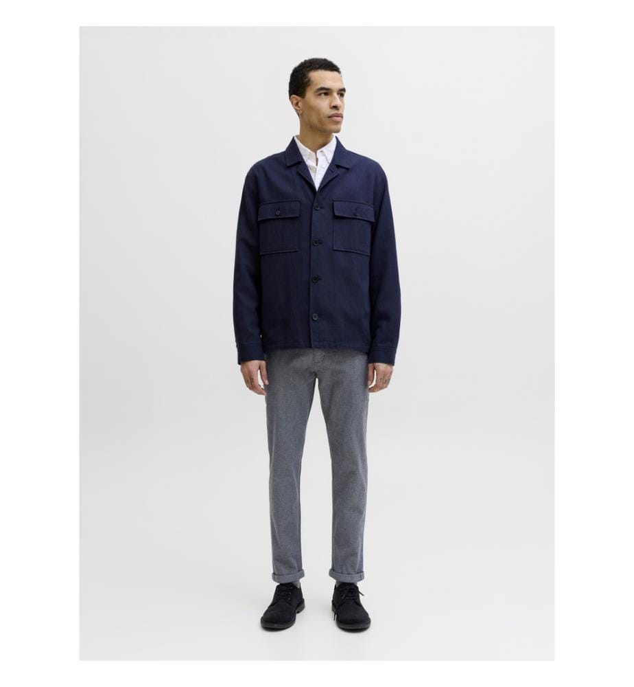 Pantalon chino - Gris clair
