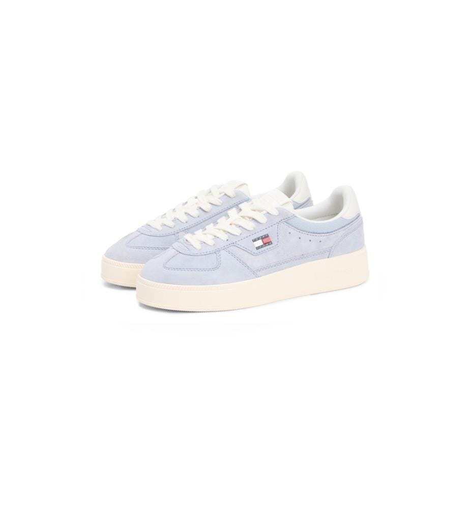 Baskets Chunky The Greenwich en Daim - Bleu Clair