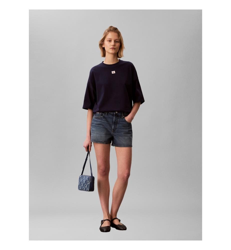 T-Shirt Oversized - Bleu Foncé