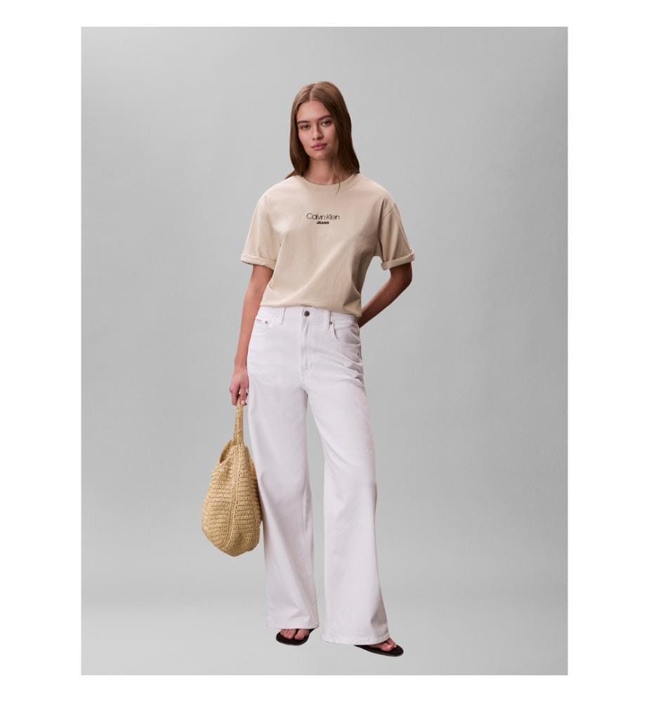 T-Shirt Oversize - Beige