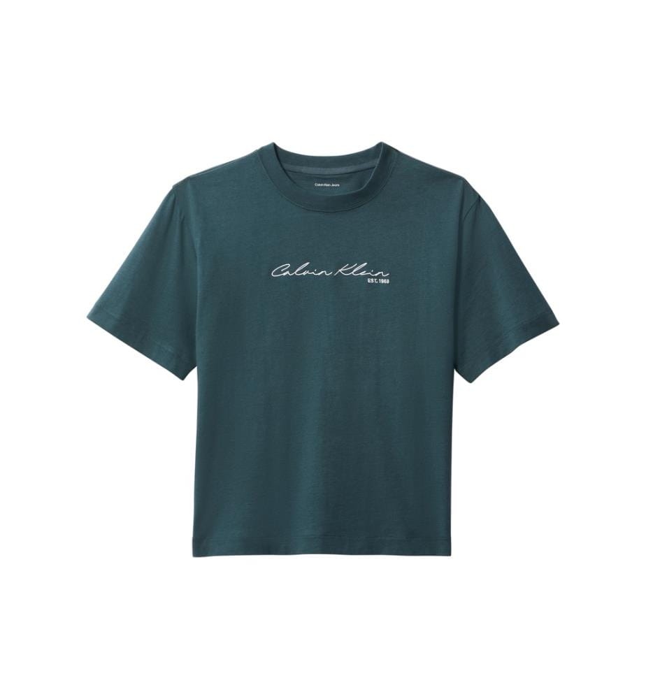 T-shirt Décontracté Logo Script