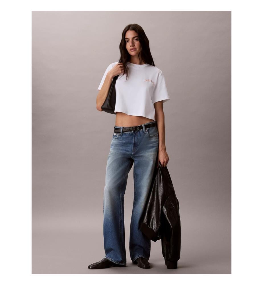 T-Shirt Boxy - Blanc