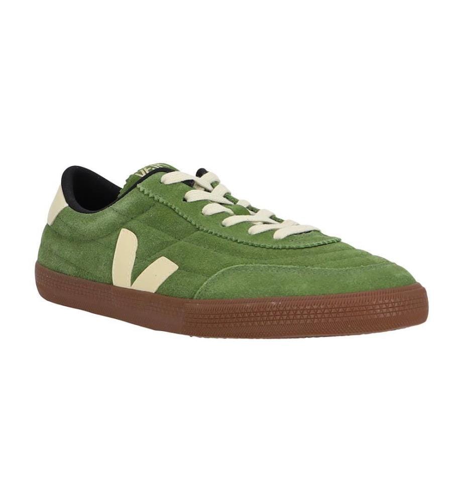 Baskets Panenka en daim - MILITAR PIERRE BARK
