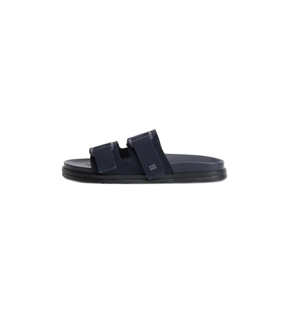 Mules Mix Suede - Marine